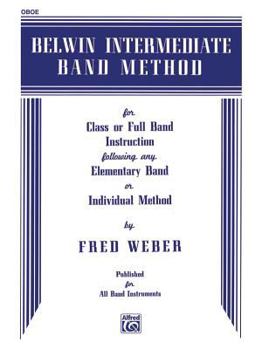 Paperback Belwin Intermediate Band Method: Oboe Book