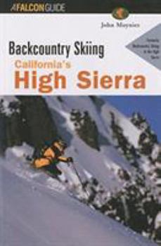 Paperback Backcountry Skiing California's High Sierra Book