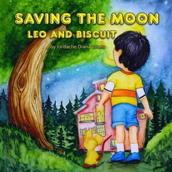 Paperback Saving the Moon: Leo and Biscuit Book