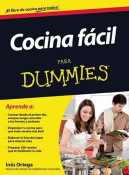 Paperback Cocina fácil para Dummies (Spanish Edition) Book