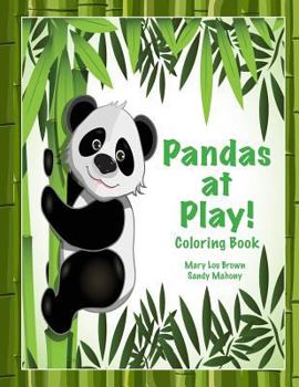 Paperback Pandas at Play! Coloring Book