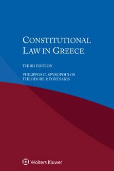 Paperback Constitutional Law in Greece Book