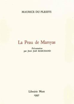 Paperback La Peau de Marsyas [French] Book