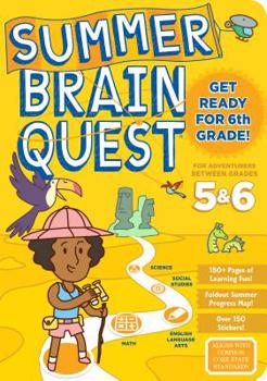 Paperback Summer Brain Quest: Between Grades 5 & 6 Book