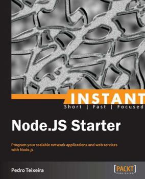 Paperback Instant NodeJS Starter Book