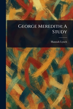 Paperback George Meredith: A Study Book