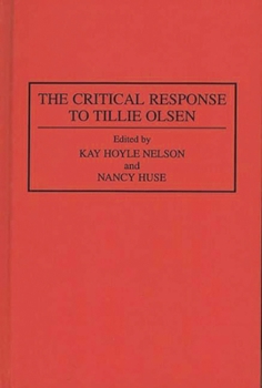 Hardcover The Critical Response to Tillie Olsen Book