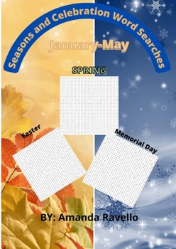 Paperback Seasons and Celebrations Word Searches: January-May Book