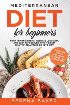 Paperback Mediterranean Diet For Beginners Book