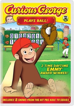DVD Curious George: Plays Ball! Book