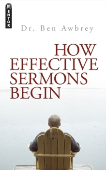 Paperback How Effective Sermons Begin Book