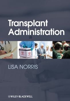 Hardcover Transplant Administration Book