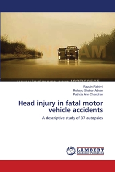 Paperback Head injury in fatal motor vehicle accidents Book