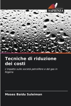 Paperback Tecniche di riduzione dei costi [Italian] Book
