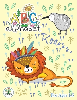 Paperback ABC Alphabet: ABC Coloring Books For for toddlers.A Fun Book to Practice Writing for Kids Ages 1-5 [Large Print] Book