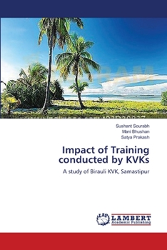 Paperback Impact of Training conducted by KVKs Book