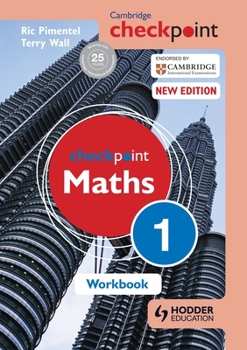 Paperback Cambridge Checkpoint Maths Workbook 1 Book