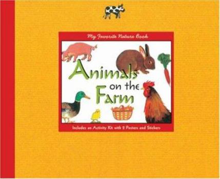 Hardcover Animals on the Farm [With Stickers and Posters] Book
