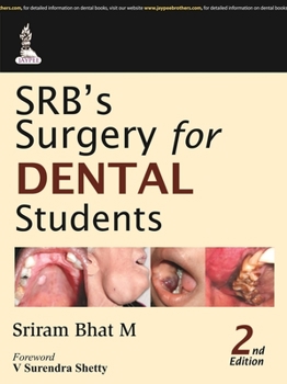 Paperback Srb's Surgery for Dental Students Book