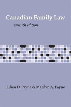 Paperback Canadian Family Law 7/E Book