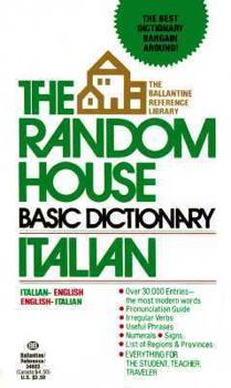 Mass Market Paperback Random House Basic Dictionary - Italian Book