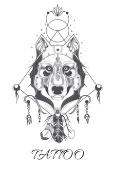 Paperback Tattoo: Notebook 100 Blank Pages Size (6x9) Book