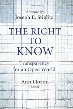 Hardcover The Right to Know: Transparency for an Open World Book