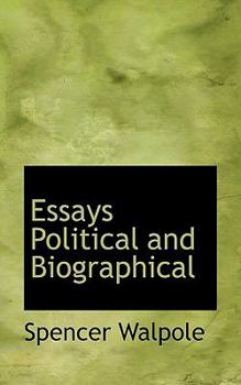 Paperback Essays Political and Biographical Book