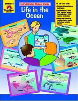 Paperback Life in the Ocean /Picture Cards (24 Cards) Book