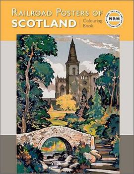 Paperback Railroad Posters of Scotland Colouring Book