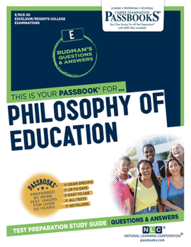 Philosophy of Education (Excelsior / Regents College Examinations)