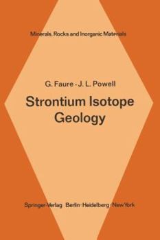 Paperback Strontium Isotope Geology Book