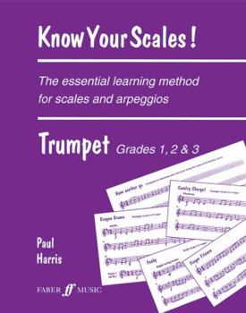Sheet music Know Your Scales. Trumpet Grades 1 to 3 Book