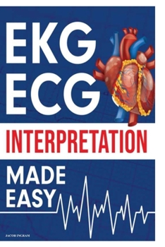 Paperback EKG ECG Interpretation Made Easy Book