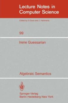 Paperback Algebraic Semantics Book