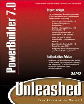 Paperback PowerBuilder 7.0 Unleashed [With CDROM] Book