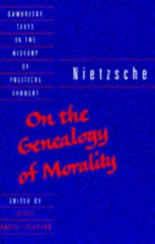 Paperback Nietzsche: 'on the Genealogy of Morality' and Other Writings Book