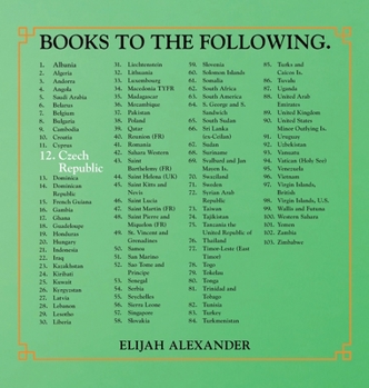 Hardcover Books to the Following.: Czech Republic Book