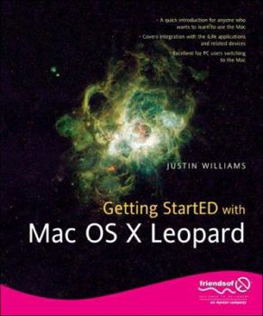 Paperback Getting StartED with Mac OS X Leopard Book