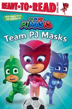 Paperback Team Pj Masks: Ready-To-Read Level 1 Book
