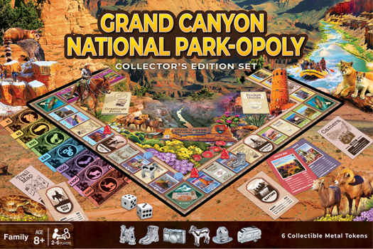 Board Game Gramd Canyon Opoly Book