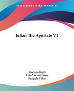 Paperback Julian The Apostate V1 Book