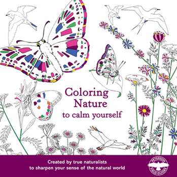 Paperback Coloring Nature to Calm Yourself Book