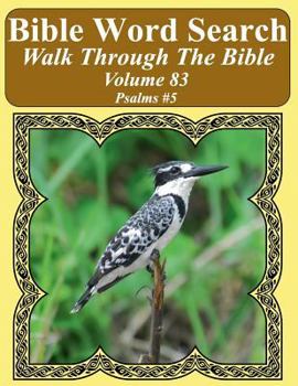 Paperback Bible Word Search Walk Through The Bible Volume 83: Psalms #5 Extra Large Print Book