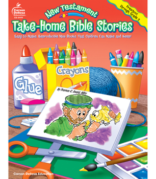 Paperback New Testament Take-Home Bible Stories: Easy-To-Make, Reproducible Mini-Books That Children Can Make and Keep Book