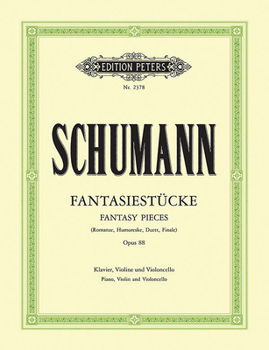 Paperback Fantasiestücke Op. 88 for Violin, Cello and Piano Book