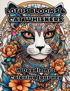 Lotus Blooms & Cat Whiskers: A Doodle Art Coloring Journey