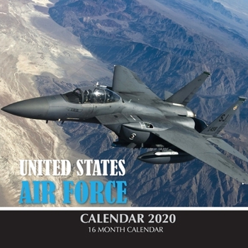 Paperback United States Air Force Calendar 2020: 16 Month Calendar Book