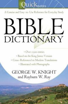 Paperback Quicknotes Bible Dictionary Book