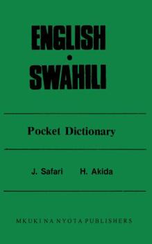 Paperback English Swahili Pocket Dictionary Book